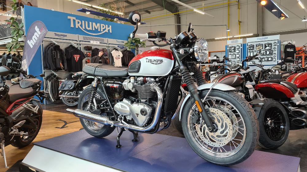 Motorrad verkaufen Triumph Bonneville T120 Bud Ekins Ankauf